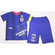 キャラクター衣料 42625 JFAサッカー代表 勇気がでる!光るパジャマ BU 150cm