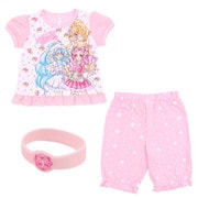 キャラクター衣料 43836 HUGっと!プリキュア 勇気がでる!光るパジャマ PK 120cm