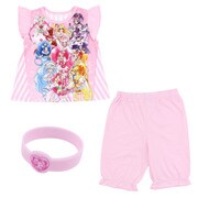 キャラクター衣料 43837 プリキュアオールスターズ 勇気がでる!光るパジャマ PK 120cm