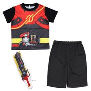 キャラクター衣料 42629 仮面ライダービルド 変身パジャマ BK 120cm