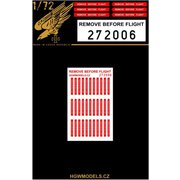 HGW272006 リムーブ・ビフォア・フライト 米軍タイプ(布製) [1/72 エアクラフトアクセサリー]