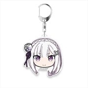 Re：ゼロから始める異世界生活 ちゅるキャラ キーホルダー エミリア [キャラクターグッズ]