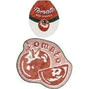 &Green トイレ2点セット U型・O型用 TOMATO