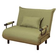 FL0318530 [省スペース3WAYソファベッド オリーブ 幅103cm ワイド]