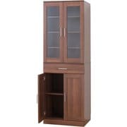 キッチン収納シリーズ カップボード ウォルナット FL0338020