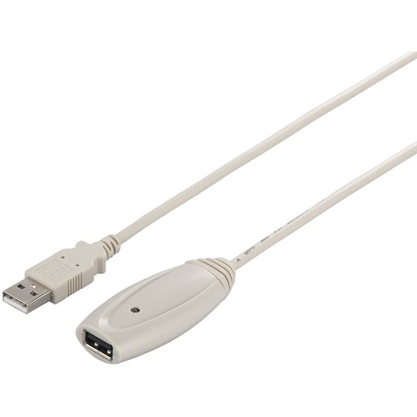 BCUAAR250WH [USB2.0 リピーターケーブル Type-A用 5m ホワイト]