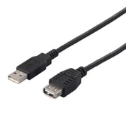USB2.0延長ケーブル Type-A用 1.5m ブラック BCUAA215BK