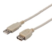 USB2.0延長ケーブル Type-A用 1.5m アイボリー BCUAA215IV