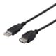 USB2.0延長ケーブル Type-A用 3m ブラック BCUAA230BK