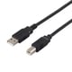 USB2.0ケーブル Type-A to Type-B 5m ブラック BCUAB250BK