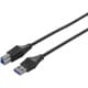 USB3.0ケーブル Type-A to Type-B 2m ブラック BCUAB320BK