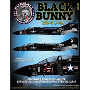FAD48-061 アメリカ海軍 F-4J VX-4 ブラックバニー [1/48 デカール]