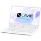 LAVIE Note Mobile NM150/KAシリーズ 12.5型ワイド/Celeron-3965Y/メモリ4GB/SSD 128GB/Windows 10 Home 64ビット/Office Home & Business 2016/ホワイト PC-NM150KAW
