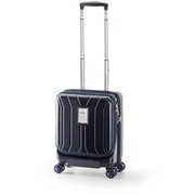 ハードスーツケース 22L 2in1 TSAロック搭載 旅行日数目安:1~2泊 ネイビー BCHC-1160-14