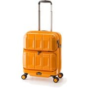 ハードスーツケース PANTHEON NEW Wfront open 36L TSAロック搭載 旅行日数目安:1~2泊 オレンジ PTS-6005