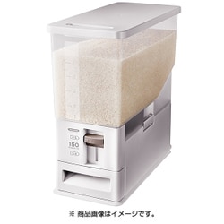 計量米びつ 12㎏ ホワイト