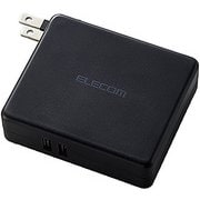 モバイルバッテリー リチウムイオン電池 AC一体型 おまかせ充電対応 5800mAh 2.4A ブラック DE-AC01-5824BK