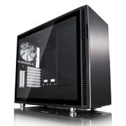 Define R6 - Black - Tempered glass FD-CA-DEF-R6-BK-TG