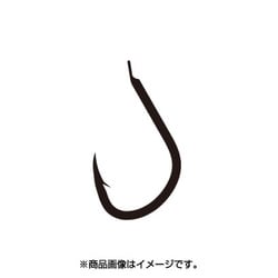 鯉角ヒネリ(黒) 15 [フック・針 へら・鯉用]