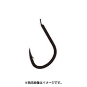 鯉角ヒネリ(黒) 15 [フック・針 へら・鯉用]