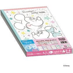ロジカルエアーノート ミッキー＆フレンズ ガーリー B5サイズ 5冊パック A罫 ノS-139A-5P