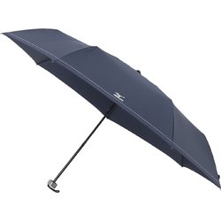 折りたたみ傘 MIZUNOステッチ 60cm 手開き式 ディープブルー 8363105