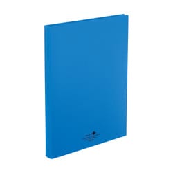 AQUA DROPs 名刺帳ポケット交換タイプ 青 A5043-8