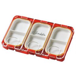 クイックケ-ス GM1437 レッド 2部屋 [タックルボックス]