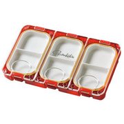 クイックケ-ス GM1437 レッド 2部屋 [タックルボックス]