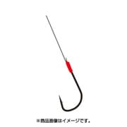 糸付 赤虫鈎(金) 3号-ハリス0.4 [フック・針 渓流用]
