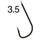 糸付 金袖 3.5号-ハリス0.6 [フック・針 渓流用]