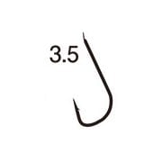 糸付 金袖 3.5号-ハリス0.6 [フック・針 渓流用]