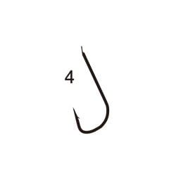 糸付 金袖 4号-ハリス0.6 [フック・針 渓流用]