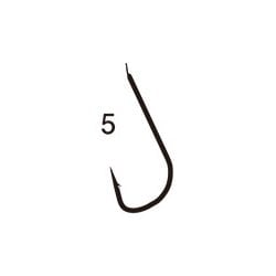糸付 金袖 5号-ハリス0.8 [フック・針 渓流用]
