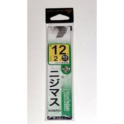 糸付 ニジマス(茶) 12号-ハリス2 [フック・針 渓流用]
