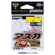 糸付 A1アスカ(シャンパンゴールド)90cm 5号-ハリス0.4 [フック・針 へら・鯉用]