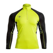 MD154XLYE [ランニングハーフジップ DRYシャツ XL イエロー]