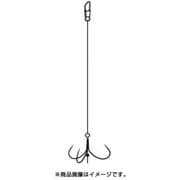糸付F1カットウ替鈎(ショート)(銀) FG103 3号-ハリス10 (L) [フック・針 船釣り用]