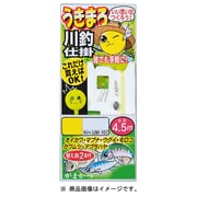 うきまろ川釣リ仕掛 UM107 3号-ハリス0.6 [仕掛け 渓流用]