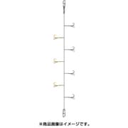 クリスタル小魚仕掛Ⅱ 小アジ7本 KM108 2.5号-ハリス0.3 [仕掛け 磯釣り用]