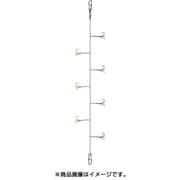 クリスタル小魚仕掛Ⅱ 小アジ7本 KM108 3号-ハリス0.4 [仕掛け 磯釣り用]