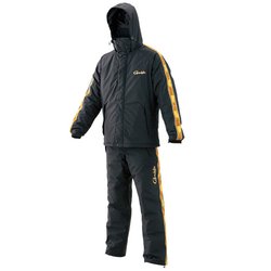 トレーニングウォームスーツ(ライトレイン) GM3438 BK M [釣り メンズウエア レインウエア]