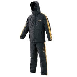 トレーニングウォームスーツ(ライトレイン) GM3438 BK LL [釣り メンズウエア レインウエア]