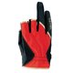 フィッシンググローブ(3本切) GM7239 レッド LL [釣り メンズウエア グローブ]