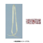 19209 桜幻シリコンネクタイ(ロングカーリー) #9クリアレッド [ハンドメイド用品 その他小物]