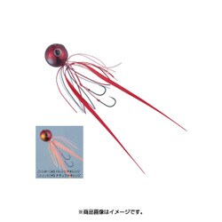 19216 桜幻 鯛ラバーQ 180g OGN012 #5 ナチュラルオレンジ [シンカー･オモリ 船釣り用]