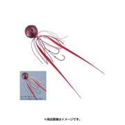 19217 桜幻 鯛ラバーQ 220g OGN013 #8 レッドインパクト [シンカー･オモリ 船釣り用]