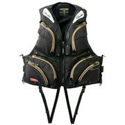 ウィンドストッパーフローティングベスト GM2174 BK/G 7L [釣り メンズウエア フローティングベスト]