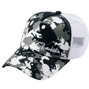 ハーフメッシュキャップ(カエル) GM9814 ブラック M [釣り メンズウエア キャップ・ハット]