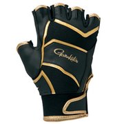 ストレッチフィットグローブ 5本切ショート GM7260 BK/BK L [釣り メンズウエア グローブ]
